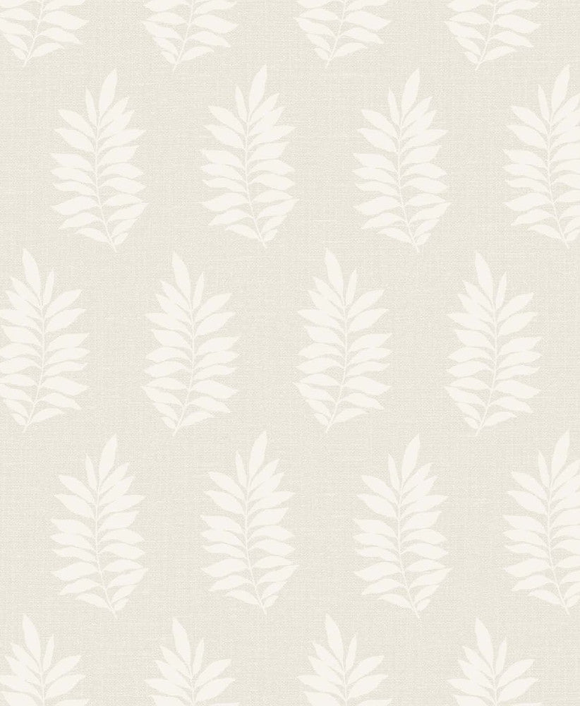 Pinnate Silhouette Almond SL80303 by Seabrook Designs Designer Wallpaper