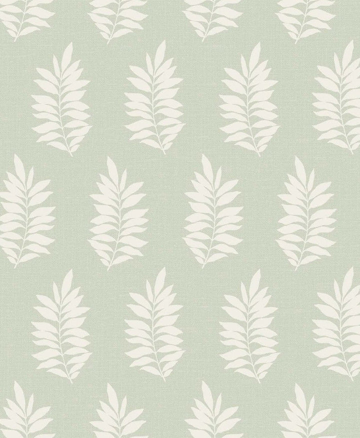 Pinnate Silhouette Sage SL80304 by Seabrook Designs Designer Wallpaper