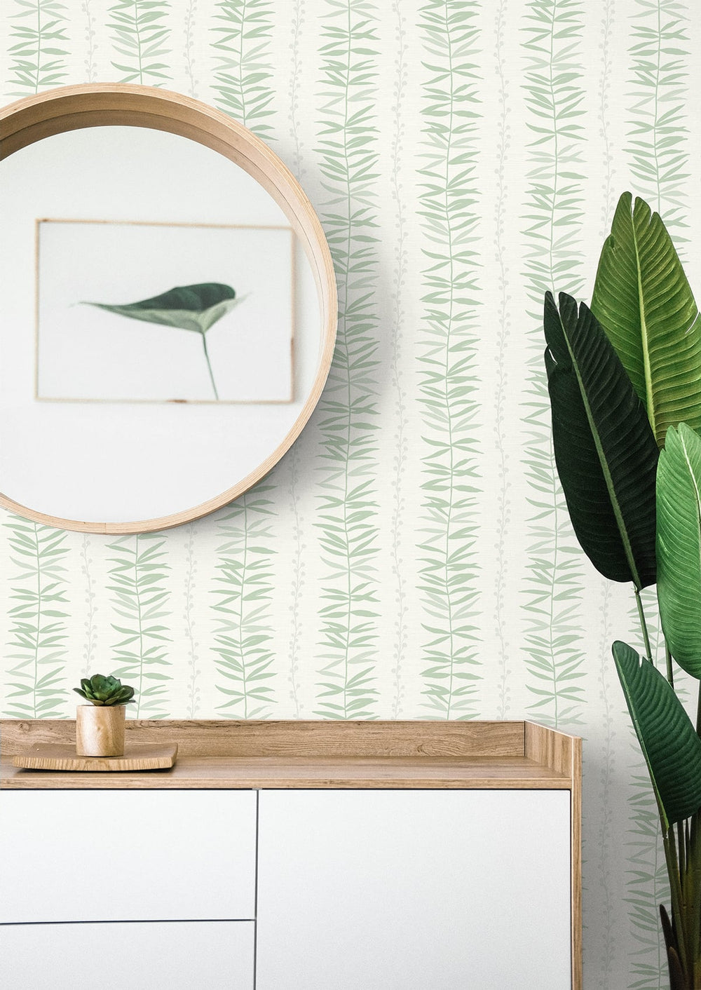 Summer Garland Forest SL80504 by Seabrook Designs Designer Wallpaper