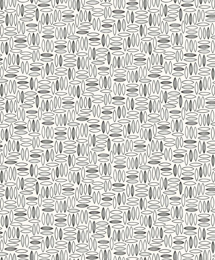 Pip Geo Salt And Pepper SL80600 by Seabrook Designs Designer Wallpaper