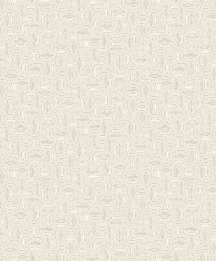 Pip Geo Almond Milk SL80603 by Seabrook Designs Designer Wallpaper
