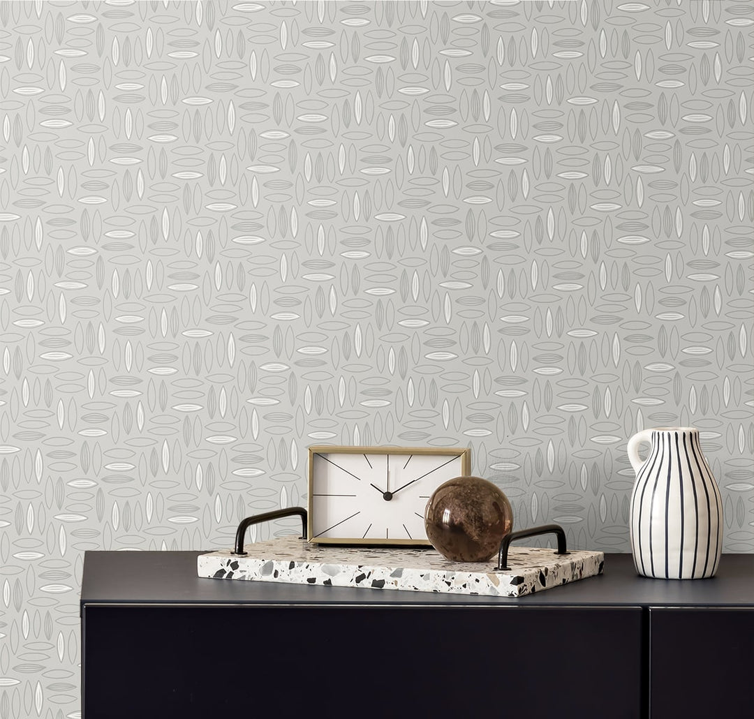 Pip Geo Heather SL80608 by Seabrook Designs Designer Wallpaper