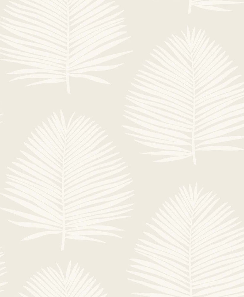 Island Palm Alabaster SL80700 by Seabrook Designs Designer Wallpaper