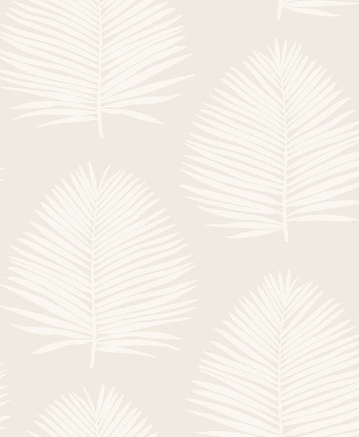 Island Palm Alabaster SL80700 by Seabrook Designs Designer Wallpaper