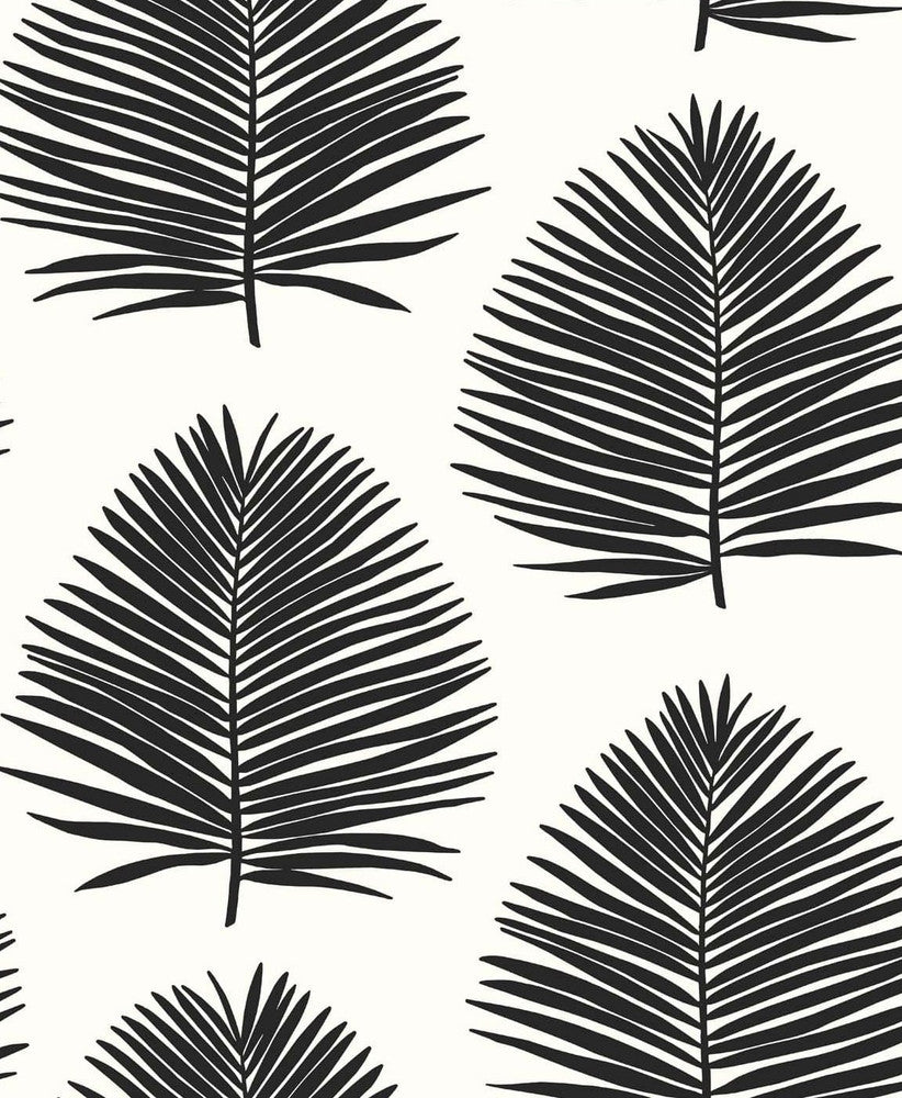 Island Palm Day And Night SL80720 by Seabrook Designs Designer Wallpaper