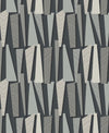 Seabrook Designs Wallpaper Geometric Shadows Onyx SL80810