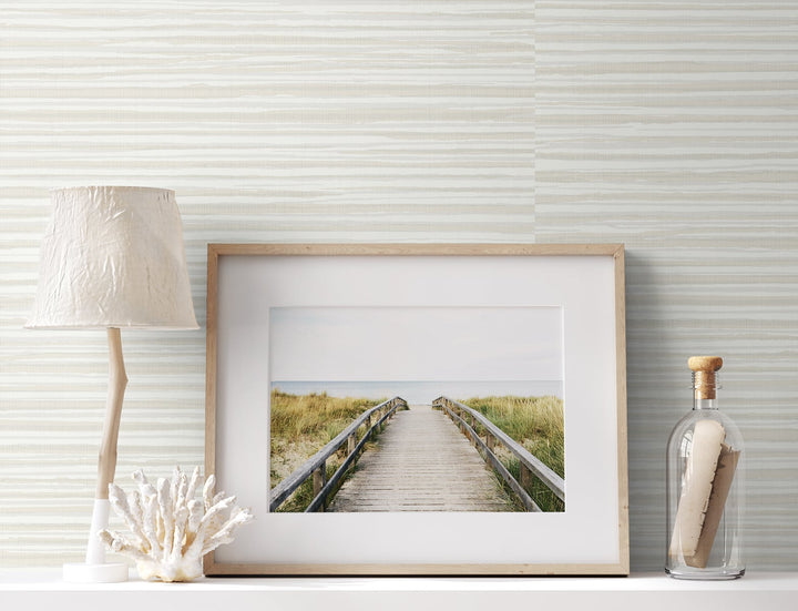 Calm Seas Fog SL80903 by Seabrook Designs Designer Wallpaper