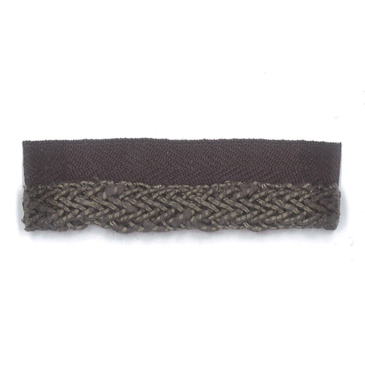 Slavingham 4 Charcoal by Stout Designer Trim TREND ALERT 79%COT 10%SVI 10%POL 1%NYL CHINA </p><p>Repeat: 0 0.38 in - Swanky Fabrics -