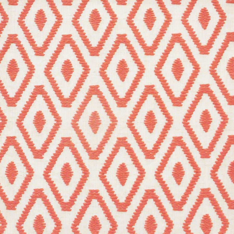 Solitaire # 631 Bubblegum by Maxwell Designer Fabric Color Theory-Vol.Vi Eden 82% POLYESTER/11% COTTON 7% LINEN INDIA V-6.5"H-3.4" 54"EMB51.5 - Swanky Fabrics -