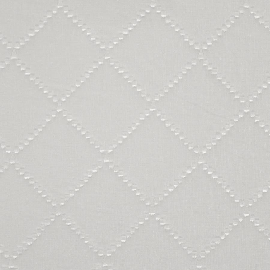 Selwyn # 424 Chantilly by Maxwell Designer Fabric Sheer Threads 100% POLYESTER TURKEY V-4" H-4.5" 118" - Swanky Fabrics -