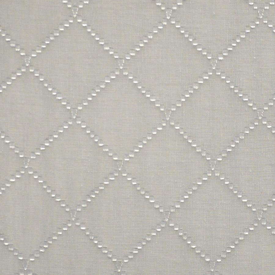 Selwyn # 442 Dunes by Maxwell Designer Fabric Sheer Threads 100% POLYESTER TURKEY V-4" H-4.5" 118" - Swanky Fabrics -