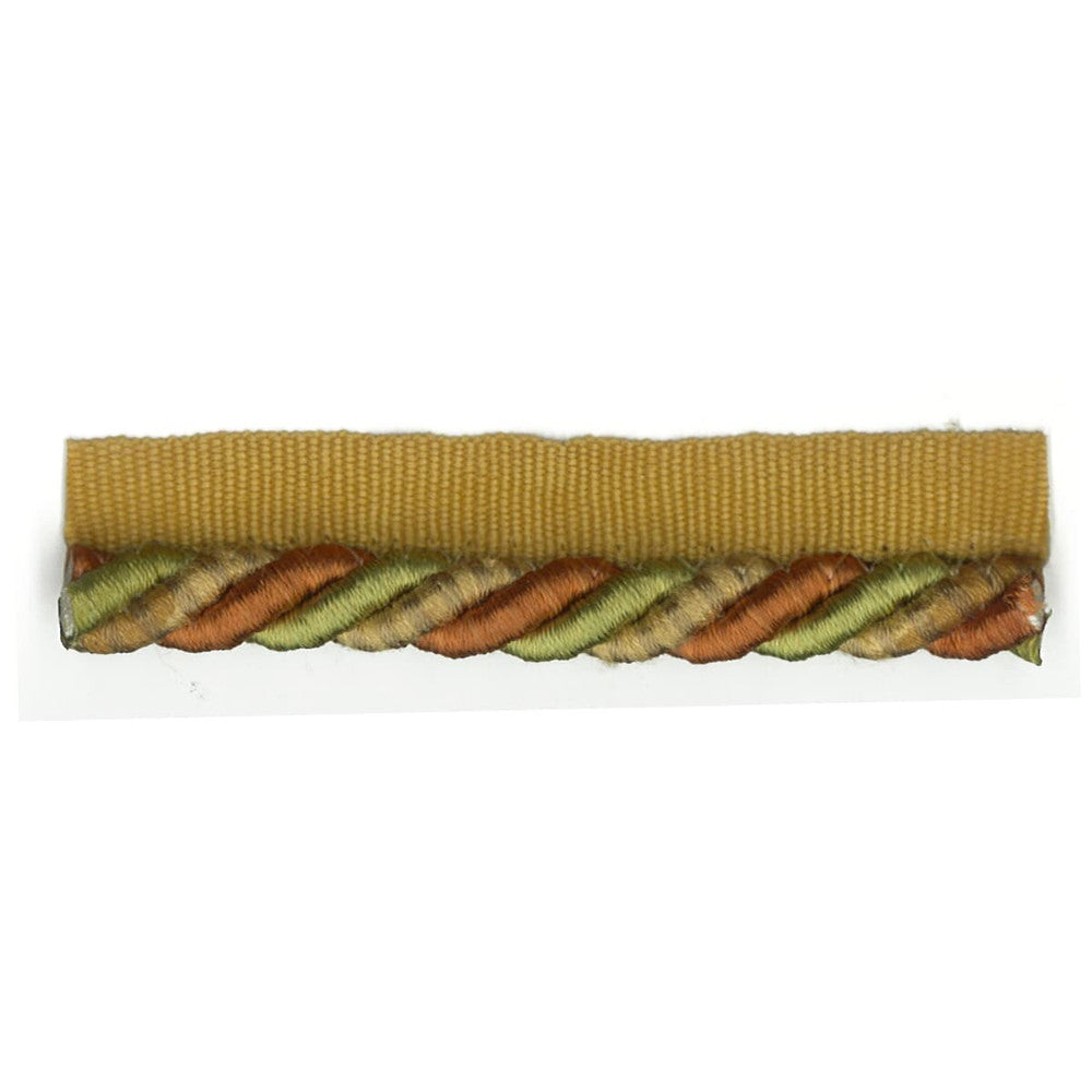 Snaps 12 Tangerine by Stout Designer Trim ART OF DESIGN TRIM-2 CORDS 60%COT 40%SVI CHINA </p><p>Repeat: 0 0.38 in - Swanky Fabrics -