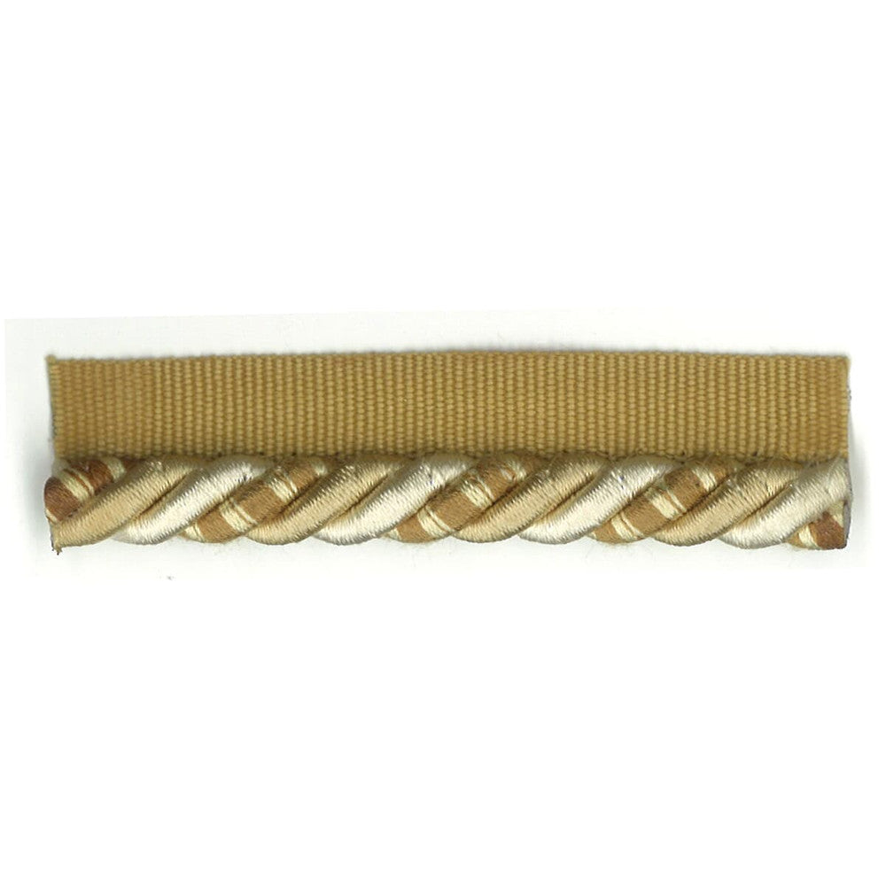 Snaps 24 Sand by Stout Designer Trim ART OF DESIGN TRIM-2 CORDS 60%COT 40%SVI CHINA Horizontal: 0 and Vertical: 0 0.38 in - Swanky Fabrics -
