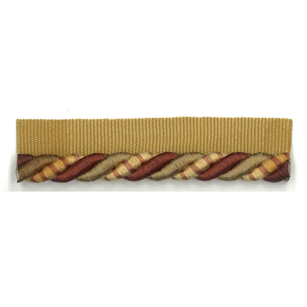 Snaps 33 Rosewood by Stout Designer Trim ART OF DESIGN TRIM-2 CORDS 60%COT 40%SVI CHINA </p><p>Repeat: 0 0.38 in - Swanky Fabrics -