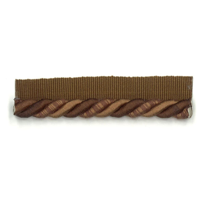 Snaps 3 Cocoa by Stout Designer Trim ART OF DESIGN TRIM-2 CORDS 60%COT 40%SVI CHINA Horizontal: 0 and Vertical: 0 0.38 in - Swanky Fabrics -