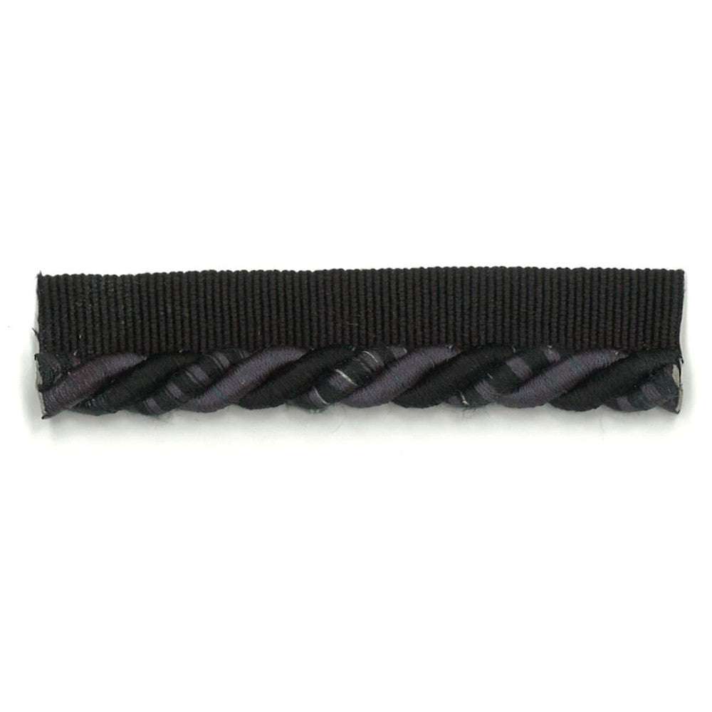 Snaps 9 Ebony by Stout Designer Trim ART OF DESIGN TRIM-2 CORDS 60%COT 40%SVI CHINA Horizontal: 0 and Vertical: 0 0.38 in - Swanky Fabrics -