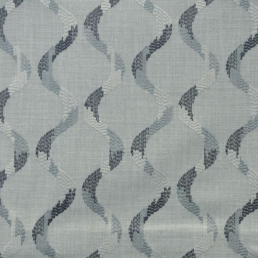 Scrolling # 130 Arctic by Maxwell Designer Fabric Color Theory-Vol.Vii Neptune 41% COTTON
59% POLYESTER INDIA H-5.25" V-9.5" 53" - Swanky Fabrics -