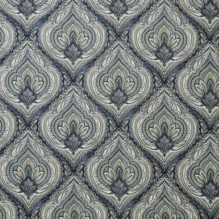 Southgate # 121 Grotto by Maxwell Designer Fabric Color Theory-Vol.Vii Neptune 100% COTTON SPAIN V-13.5" H-6.75" 54" - Swanky Fabrics -