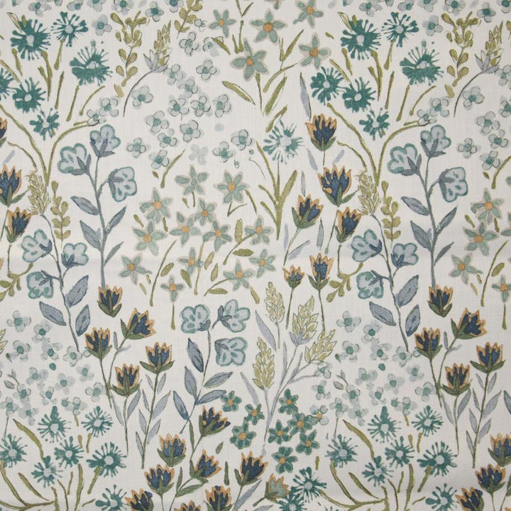 Sedgefield # 507 Meadow by Maxwell Designer Fabric Print Gallery Ii 100% COTTON INDIA V-25.8" H-13.8" 55" - Swanky Fabrics -