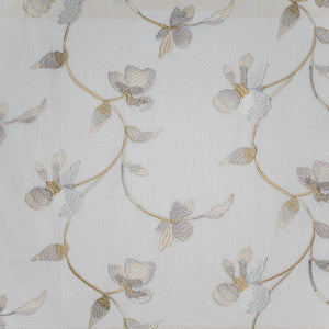Maxwell Fabric Sweet Pea # 634 Silver