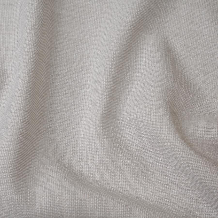 Sylvia # 230 Zinc by Maxwell Designer Fabric Sheer Glam 55% RECYCLED POLYESTER
45% POLYESTER INDIA 120" - Swanky Fabrics -