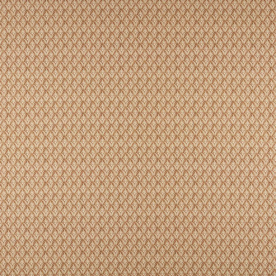 Stratton # 518 Bronze by Maxwell Designer Fabric Print Gallery Iii 85% COTTON
15% LINEN SPAIN V-3.3" H-1.4" 55" - Swanky Fabrics -