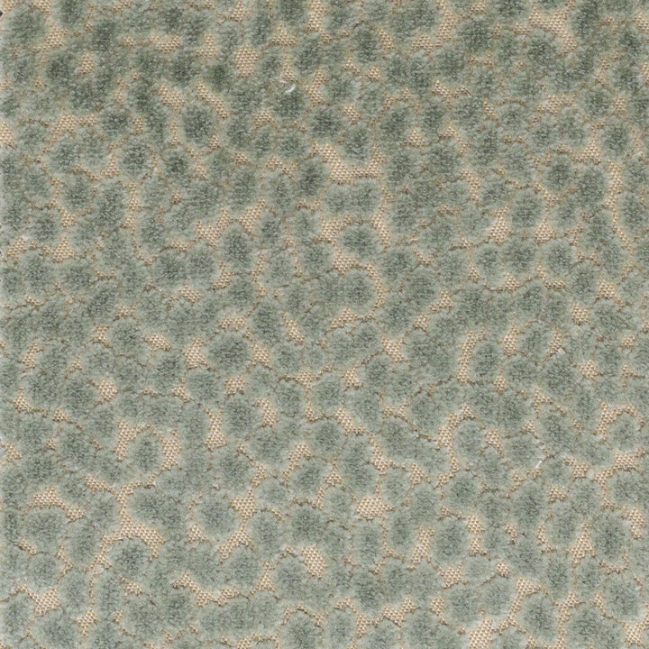 Somisville 1 Seafoam by Stout Designer Fabric PILED HIGH VELVETS 52%SVI 48%POL INDONESIA Horizontal: 14.125 and Vertical: 16.500 56 in - Swanky Fabrics -