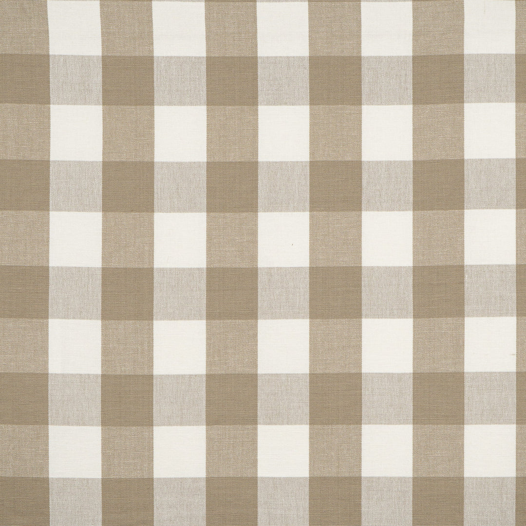 Sawmill # 724 Khaki by Maxwell Designer Fabric Stripes & Checks Iv 100% COTTON INDIA V-3.3" H-3.3" 54" - Swanky Fabrics -