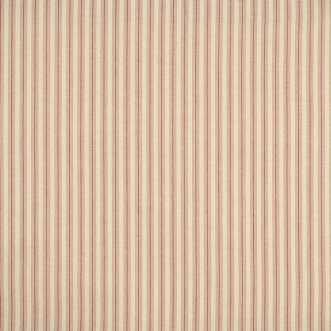 Skyland # 763 Poppy by Maxwell Designer Fabric Stripes & Checks Iv 100% COTTON INDIA H-0.5" 54" - Swanky Fabrics -