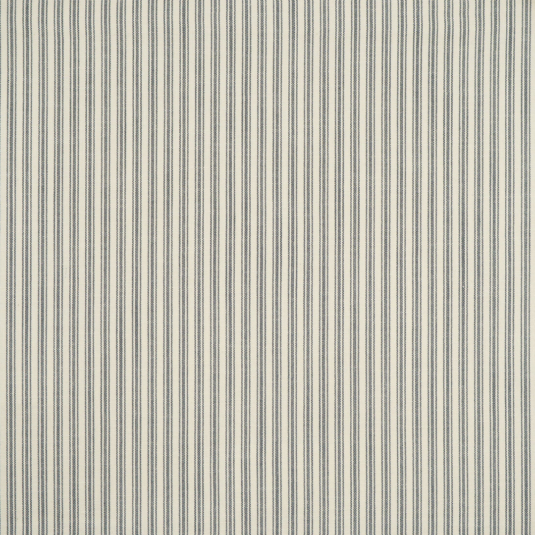 Spooner # 753 Midnight by Maxwell Designer Fabric Stripes & Checks Iv 82% COTTON 18% POLYESTER INDIA H-0.5" 54.5" - Swanky Fabrics -