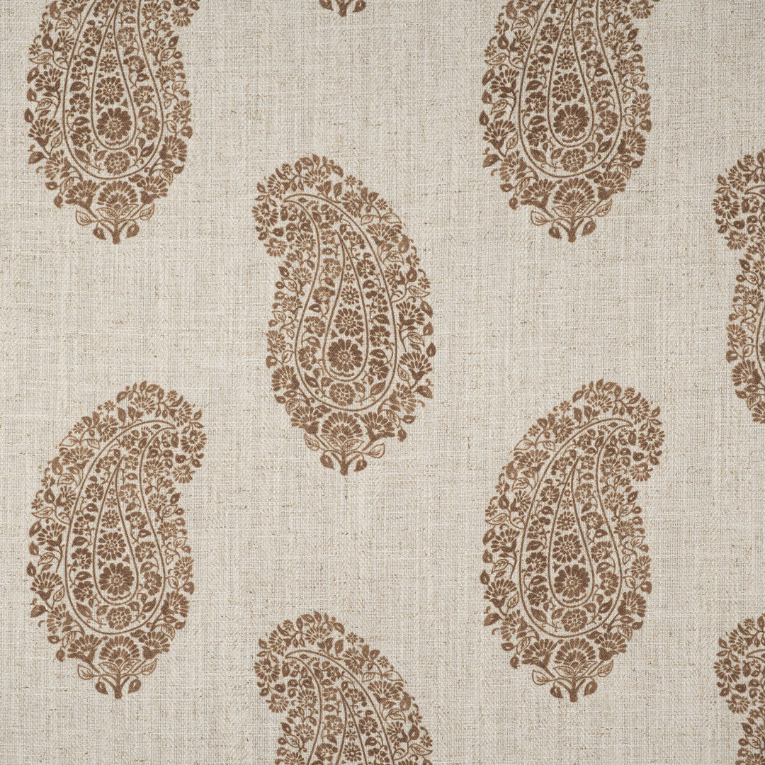 Sparrow # 447 Sepia by Maxwell Designer Fabric Color Theory-Vol. X Driftwood 88% POLYESTER 12% LINEN INDIA V-9" H-9" 54" - Swanky Fabrics -