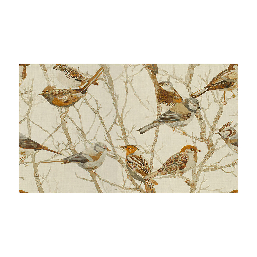 Perched Natural by Kravet Couture Designer Fabric LINEN - 100% Austria MEDIUM Horizontal: 58 and Vertical: 34.5 58 - Swanky Fabrics -