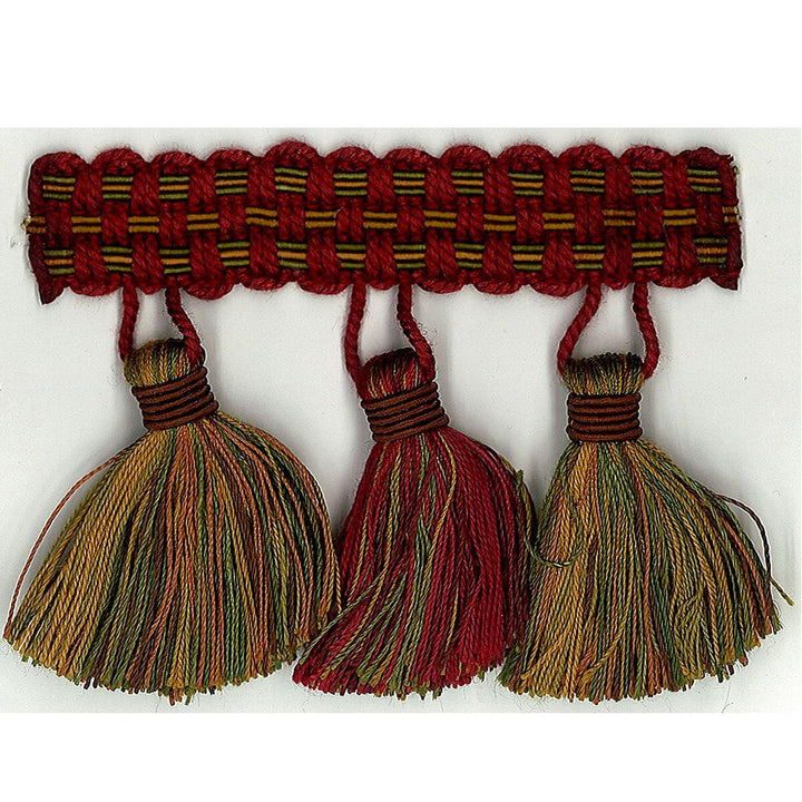 Sponsor 11 Wine by Stout Trim Stout Trim Sponsor 11 WineTrim ART OF DESIGN TRIM-2 TASSEL FRINGE 100%SVI CHINA </p><p>Repeat: H: 0.000, V: 0.000 3 in - Fabric Carolina -