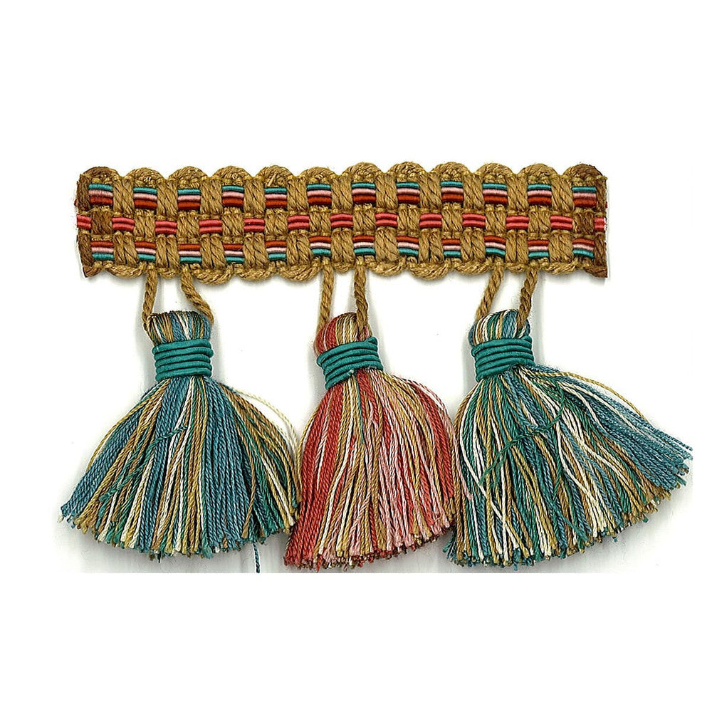 Sponsor 16 Lagoon by Stout Trim Stout Trim Sponsor 16 LagoonTrim ART OF DESIGN TRIM-2 TASSEL FRINGE 100%SVI CHINA </p><p>Repeat: H: 0.000, V: 0.000 3 in - Fabric Carolina -