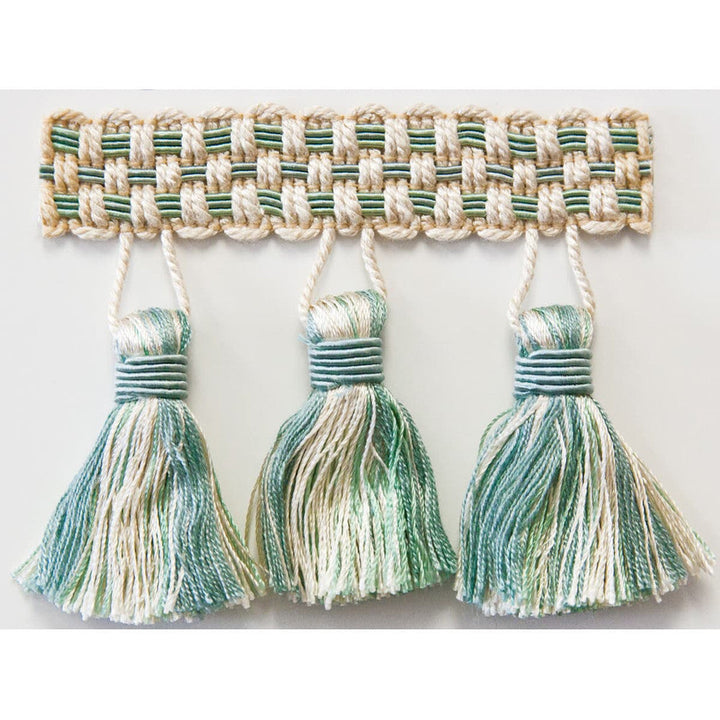 Sponsor 20 Beachglass by Stout Designer Trim ART OF DESIGN TRIM-2 TASSEL FRINGE 100%SVI CHINA Horizontal: 0.000 and Vertical: 0.000 3 in - Swanky Fabrics -