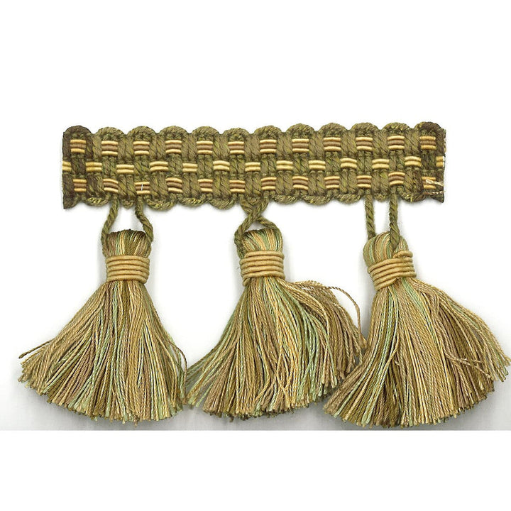 Sponsor 32 Sagebrush by Stout Designer Trim ART OF DESIGN TRIM-2 TASSEL FRINGE 100%SVI CHINA Horizontal: 0 and Vertical: 0 3 in - Swanky Fabrics -