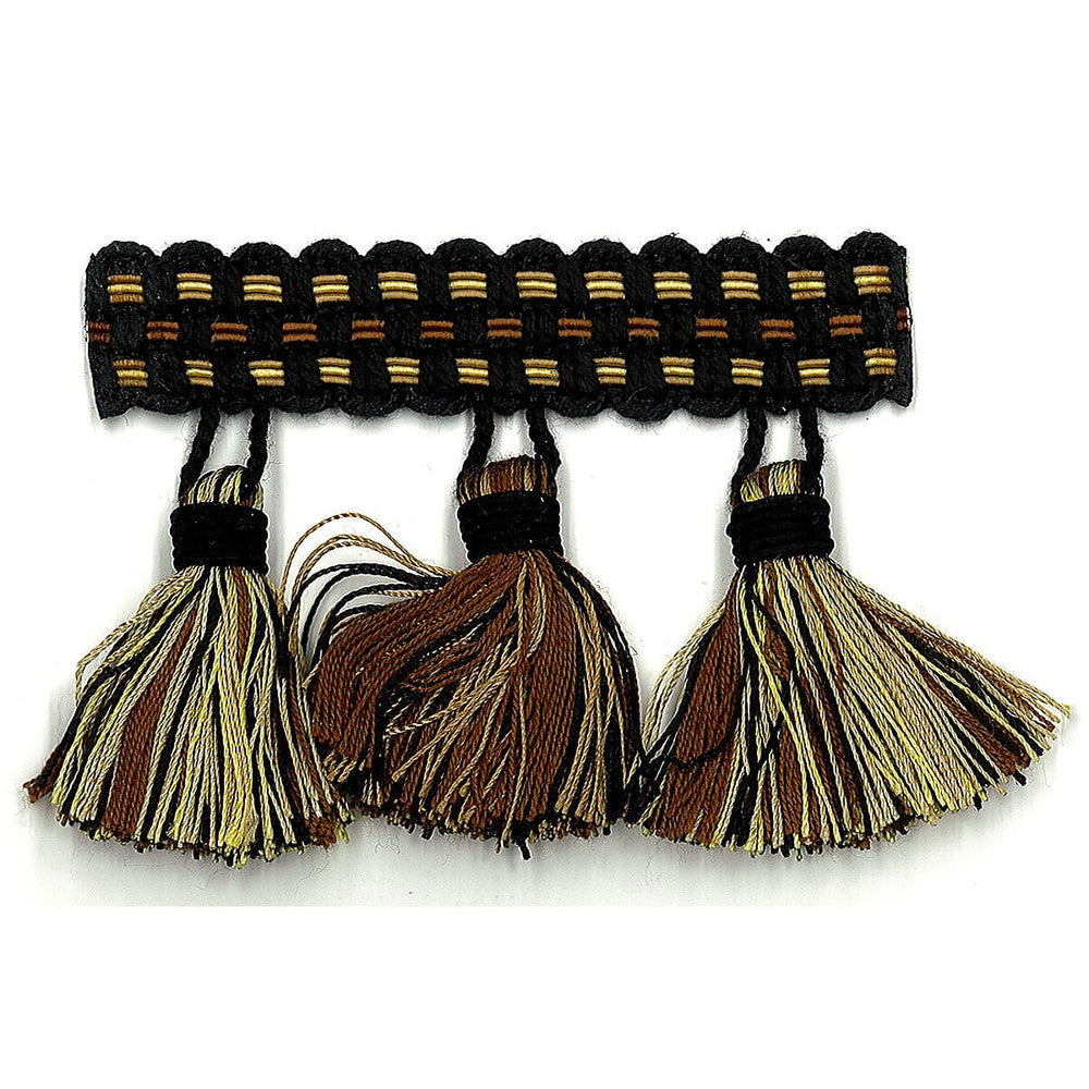 Sponsor 35 Granite by Stout Designer Trim ART OF DESIGN TRIM-2 TASSEL FRINGE 100%SVI CHINA </p><p>Repeat: 0 3 in - Swanky Fabrics -