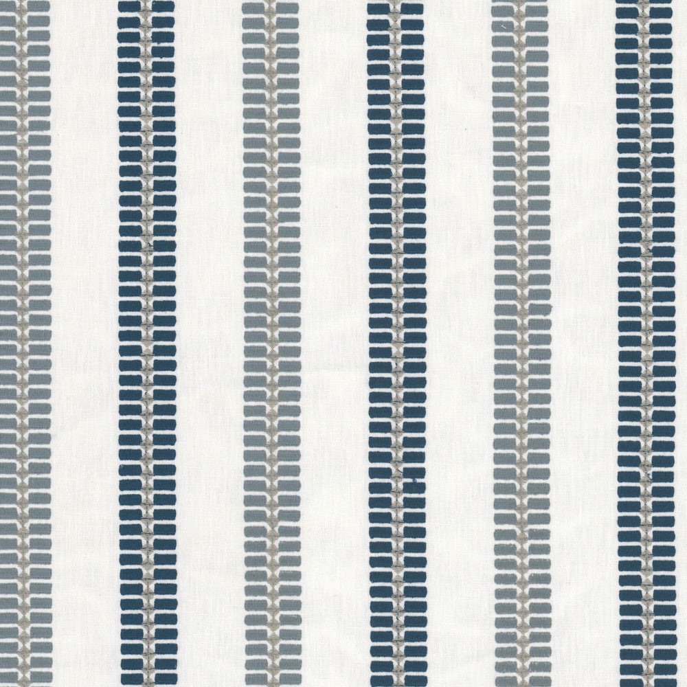 Squaredance 2 Slate by Stout Fabric Stout Fabric Squaredance 2 SlateFabric COLOR MY WINDOW SEACREST/AZURE 52%POL 48%COT %REMB INDIA </p><p>Repeat: H: 6.750, V: 0.500 54 in - Fabric Carolina -