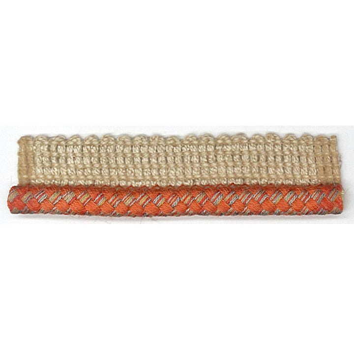 Starfire 1 Coral by Stout Designer Trim JUST CORDS 48%SVI 27%ACR 10%COT 10%BAM 5%LIN ITALY Horizontal: 0.000 and Vertical: 0.000 0.25 in - Swanky Fabrics -