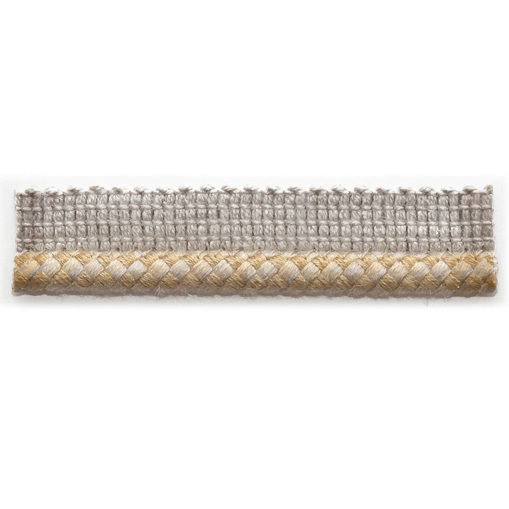 Starfire 3 Jute by Stout Designer Trim Just Cords 48% Spun Viscose 27% Acrylic 10% Cotton 10% BAM 5% Linen ITALY Horizontal: 0 and Vertical: 0 0.25 in - Swanky Fabrics -
