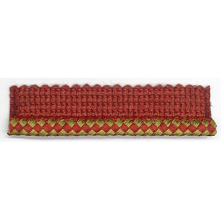 Starfire 5 Persimmon by Stout Designer Trim Just Cords 48% Spun Viscose 27% Acrylic 10% Cotton 10% BAM 5% Linen ITALY Horizontal: 0 and Vertical: 0 0.25 in - Swanky Fabrics -