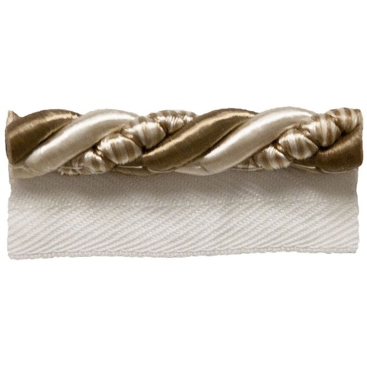 Steeplechase 1 Sand by Stout Designer Trim AMBIANCE TRIM 70%COT 22%SVI 8%POL CHINA </p><p>Repeat: 0 0.5 in - Swanky Fabrics -