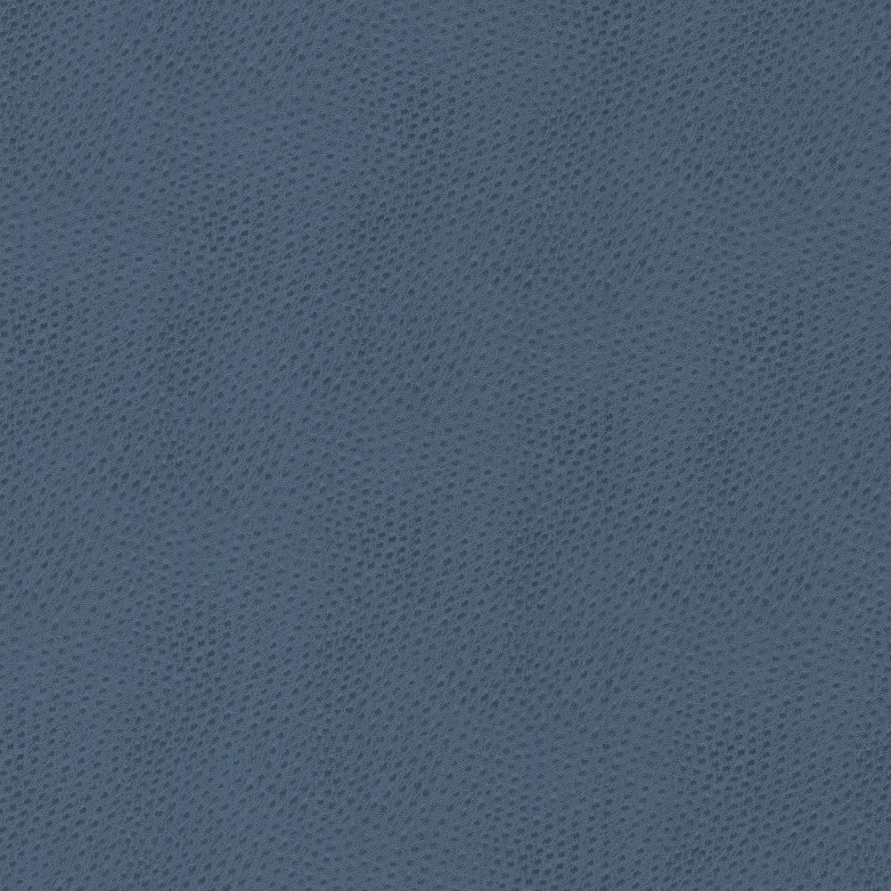 Steeplechase 3 Bluebird by Stout Designer Fabric LEATHER LOOKS V 100%POU 1%OTH KOREA Horizontal: 0.000 and Vertical: 0.000 54 in - Swanky Fabrics -