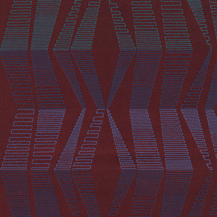 Stellar 17 Bordeaux by Crypton Designer Fabric N/A 100% Polyester US 100,000 Double Rubs </p><p>Repeat: Horizontal: 14.6" (37.2 cm) Across the Roll and Vertical: 13.9" (35.2 cm) Up the Roll 56" (142 cm) - Swanky Fabrics -