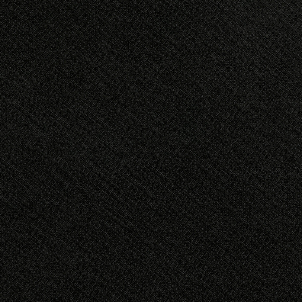 Finch 9009 Black by GUARDIAN Designer Fabric 100% Polyvinyl Chloride (PVC) CN 1,500,000 Double Rubs (Wyzenbeek) </p><p>Repeat: Horizontal: and Vertical: 54 in. (137 cm) - Swanky Fabrics -