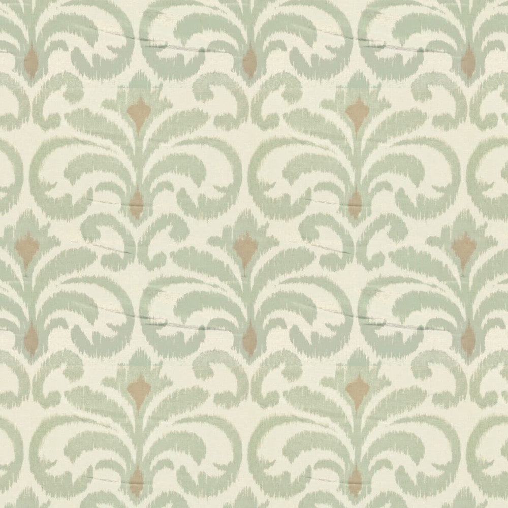Subtle 1 Aqua by Stout Designer Fabric COLOR MY WINDOW SEAGLASS/GLACIER 100%POL CHINA WYZENBEEK 6 000 DOUBLE RUB WEAR TEST (LIGHT DUTY) Horizontal: 14.75 and Vertical: 18.75 55 in - Swanky Fabrics -