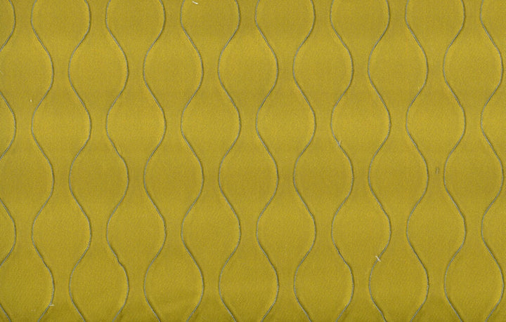 Sultry Mustard by Norbar Designer Fabric PARAMOUNT 76% POLYESTER 24% VISCOSE CHINA 2 1/4"V 1 3/4"H 55 - Swanky Fabrics -