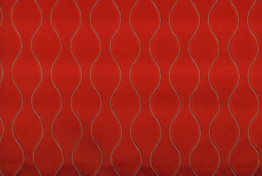 Sultry Spice by Norbar Designer Fabric PARAMOUNT 76% POLYESTER 24% VISCOSE CHINA 2 1/4"V 1 3/4"H 55 - Swanky Fabrics -