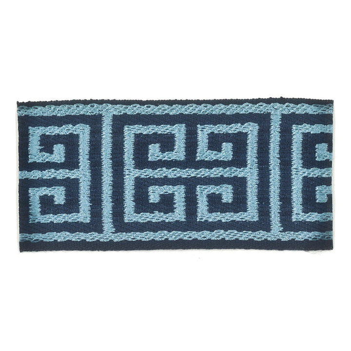 Sumatra 2 Ocean by Stout Designer Trim INSIGHTS TRIM 54%POL 46%SVI CHINA Horizontal: 2 and Vertical: 0 2 in - Swanky Fabrics -