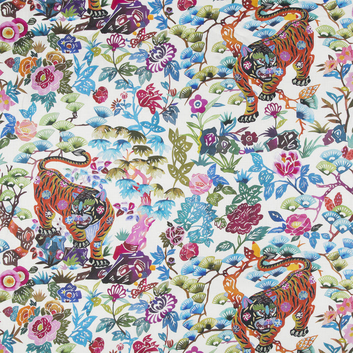 Sumbar Ming by Kravet Couture Designer Fabric PACIFIC RIM LINEN - 100% Austria MEDIUM Horizontal: 58 and Vertical: 41 58.5 - Swanky Fabrics -